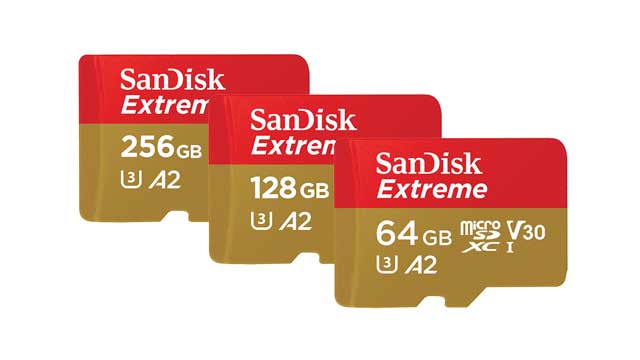 SanDisk 4K錄影高速記憶卡