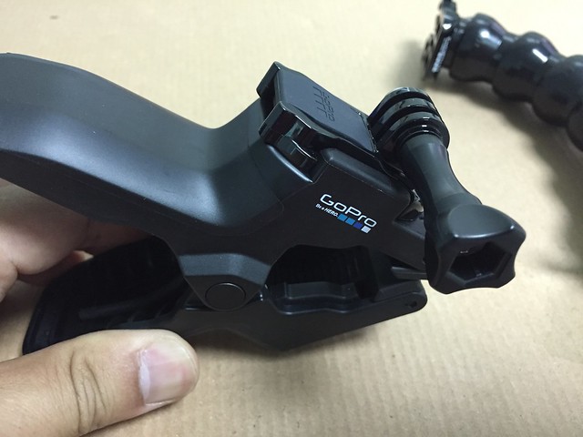 GoPro固定夾具單獨使用